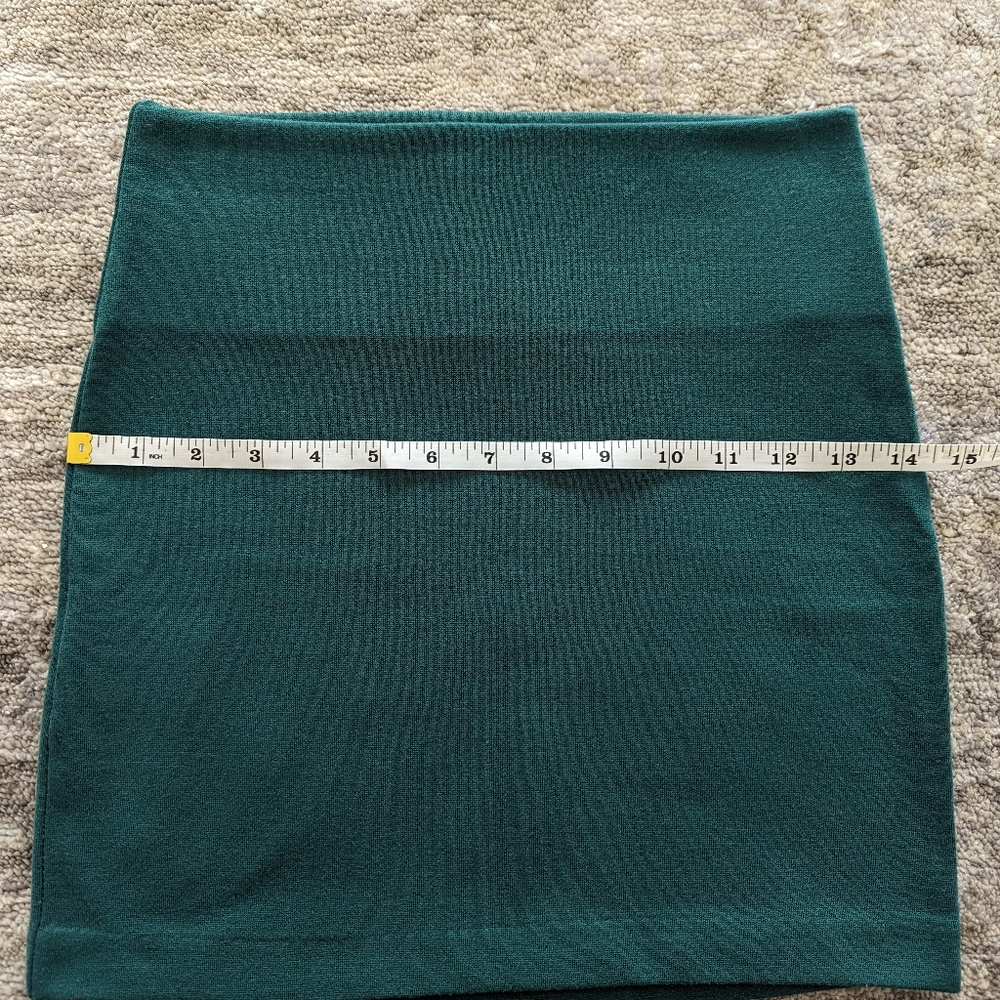 BCBGeneration Green Mini Skirt - Picture 7 of 9